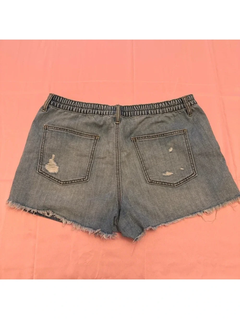 Aerie distressed denim shorts